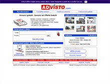Tablet Screenshot of it.advisto.com