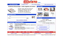 Tablet Screenshot of de.advisto.com